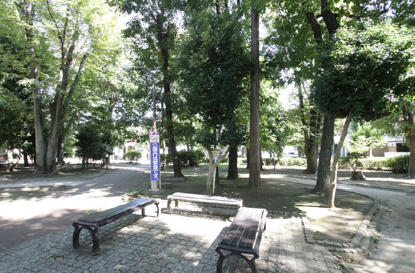 物件裏の｢中央公園｣は憩いのスポット